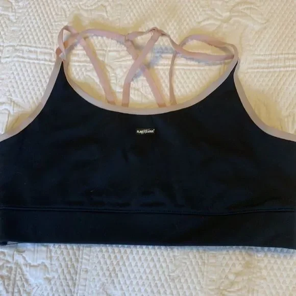 EUC Flag Nor Fail Tri Color bra sz med black blush - Picture 8 of 9